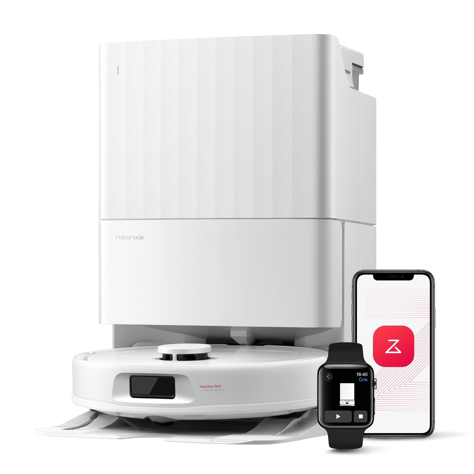 Roborock QV 35A Saugroboter mit Multifunktionsdock