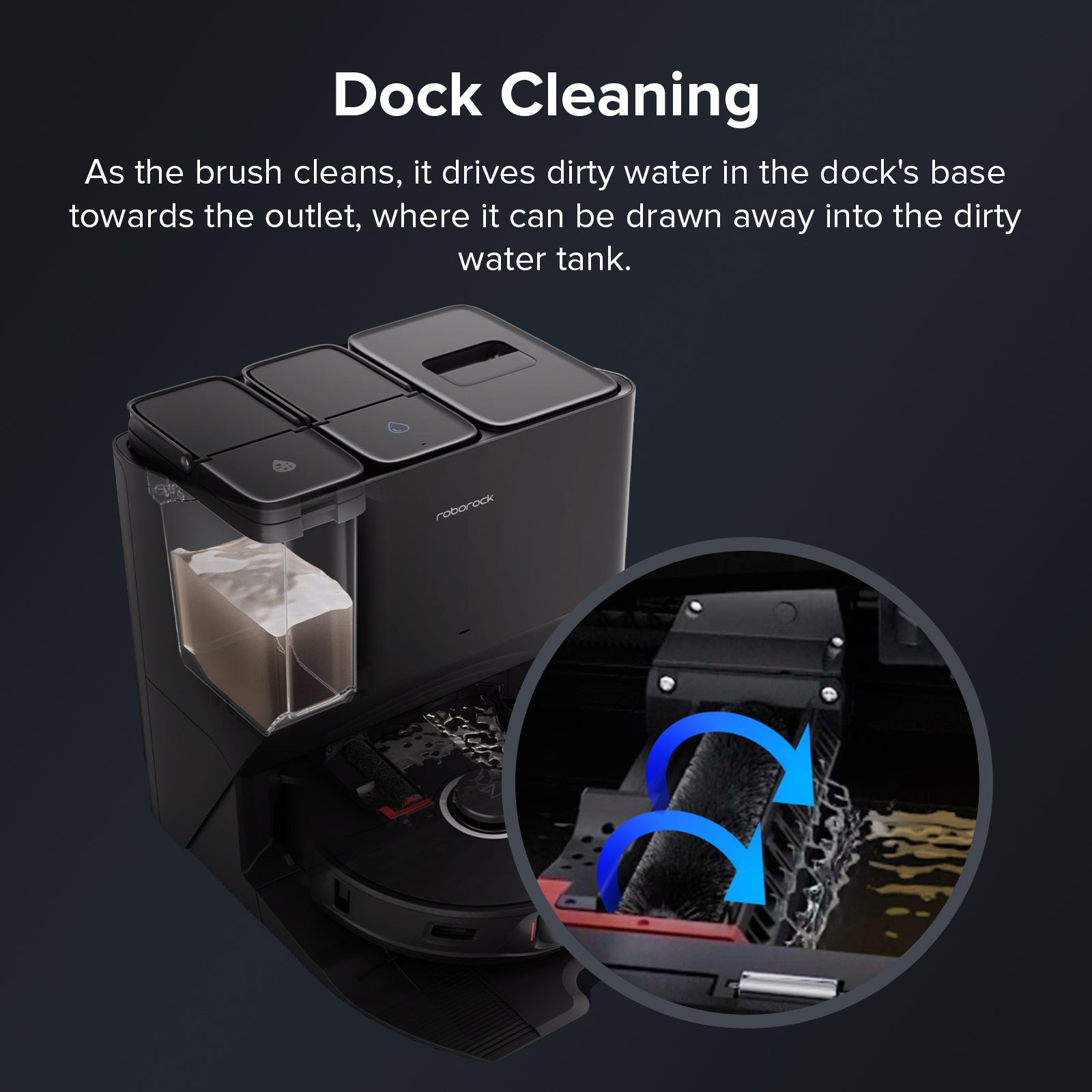 Roborock Reinigungsbürste*2 Stk für S8 MaxV Ultra, S8 Max Ultra, S8 Pro Ultra, S7 MaxV Ultra, S7 Max Ultra