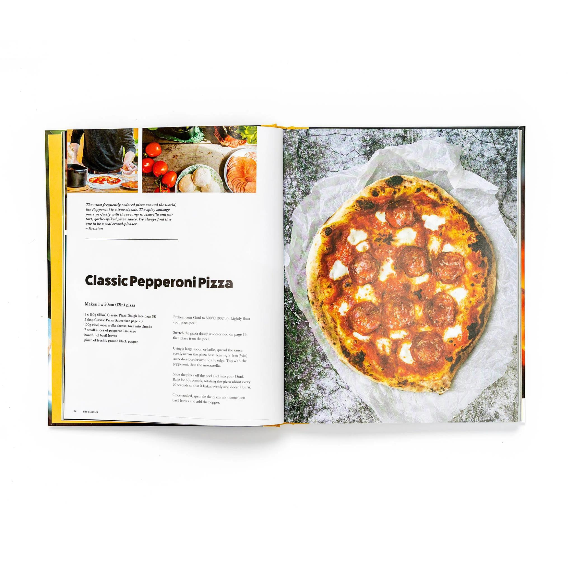 Ooni Pizza- Kochbuch "Cooking with Fire"