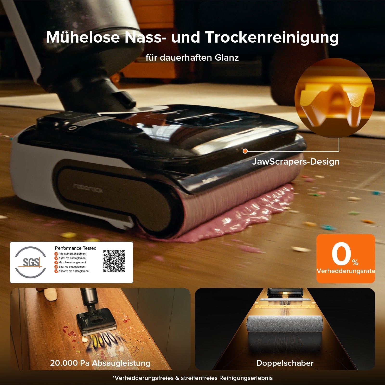 Roborock F25 ACE Combo & F25 Combo 5-in-1 Nass- und Trockensauger