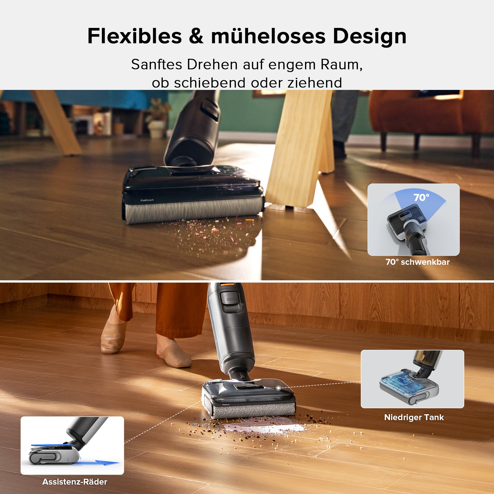 Roborock F25 & F25 LT Nass- und Trockenstaubsauger