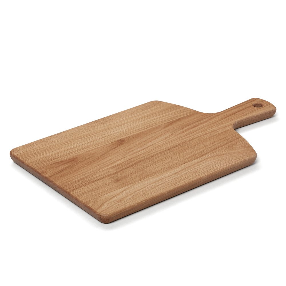 BREKA Rustikales Servier- und Schneidebrett Eiche