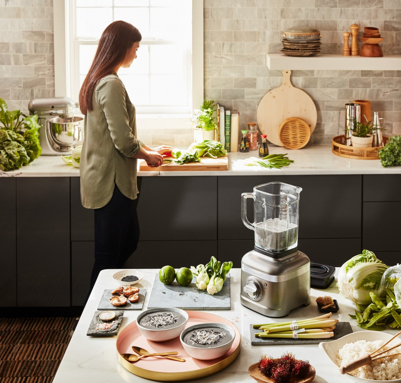 KitchenAid K400 Standmixer großes Smoothiepaket