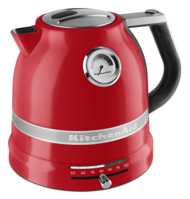 KitchenAid Artisan Frühstücksset inkl. Wasserkocher 5KEK1522, 2 Scheiben Toaster 5KMT2204 und Brötchenaufsatz