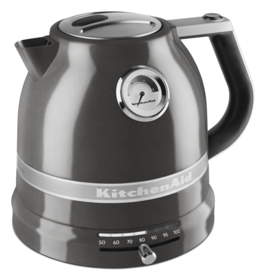 KitchenAid Artisan Frühstücksset inkl. Wasserkocher 5KEK1522, 2 Scheiben Toaster 5KMT2204 und Brötchenaufsatz