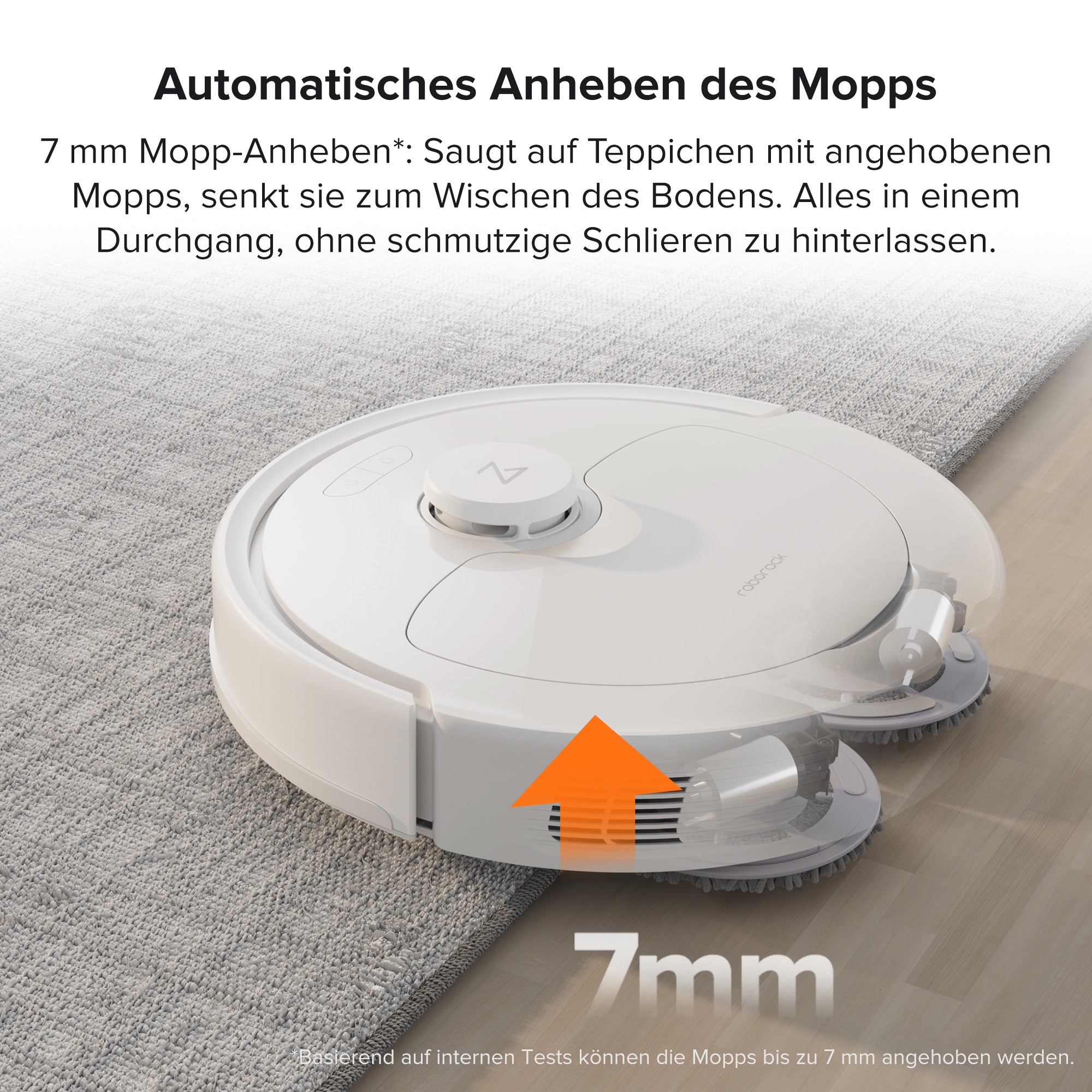 Roborock Qrevo Saugroboter mit Multifunktions-Dockingstation