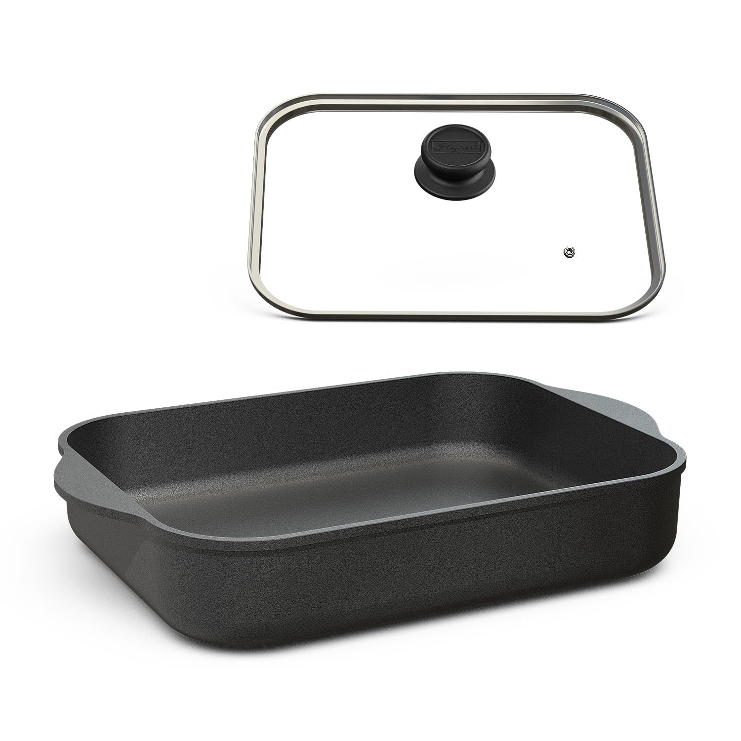 Bratreine Auflaufform 32 x 24,5 cm I Deckel optional