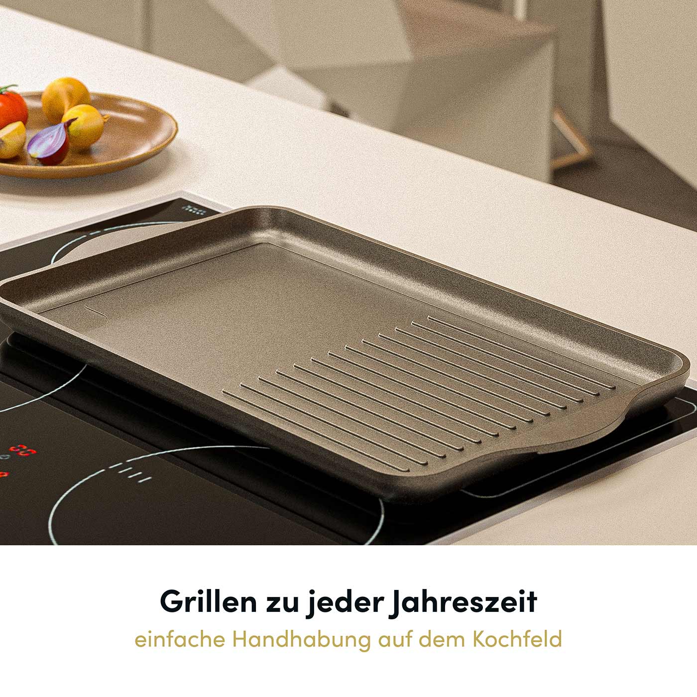 Grillplatte 49x29 cm