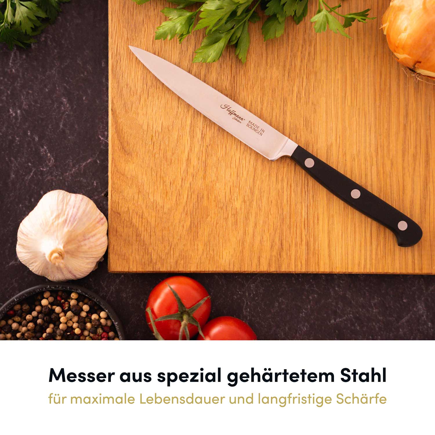 Spickmesser 12 cm, handgeschmiedet in Solingen