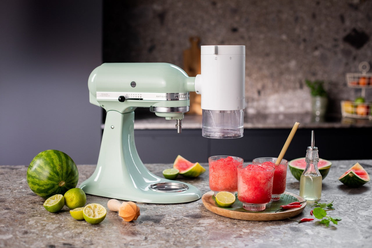 KitchenAid Shave Ice Vorsatz 5KSMSIA inkl Eis- und Sorbet-Rezeptbuch