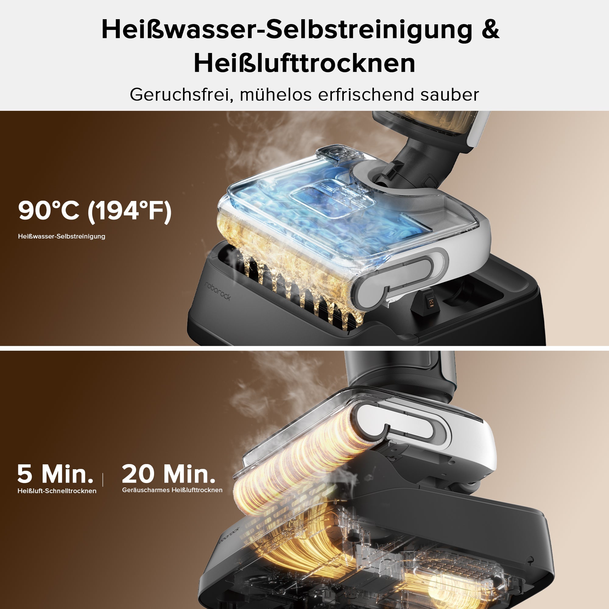 Roborock F25 & F25 LT Nass- und Trockenstaubsauger
