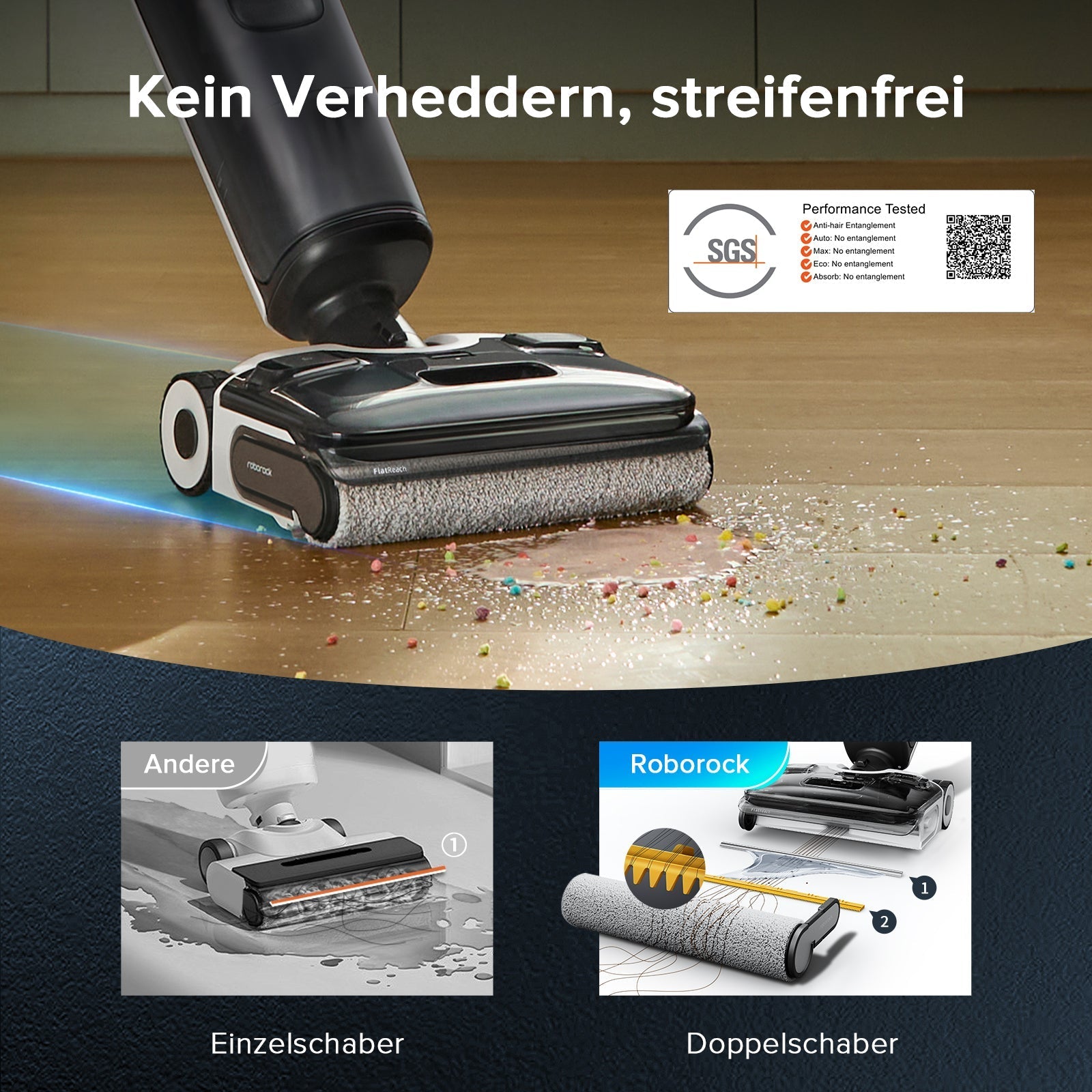 Roborock F25 ACE & F25 ALT Nass-Trockenstaubsauger