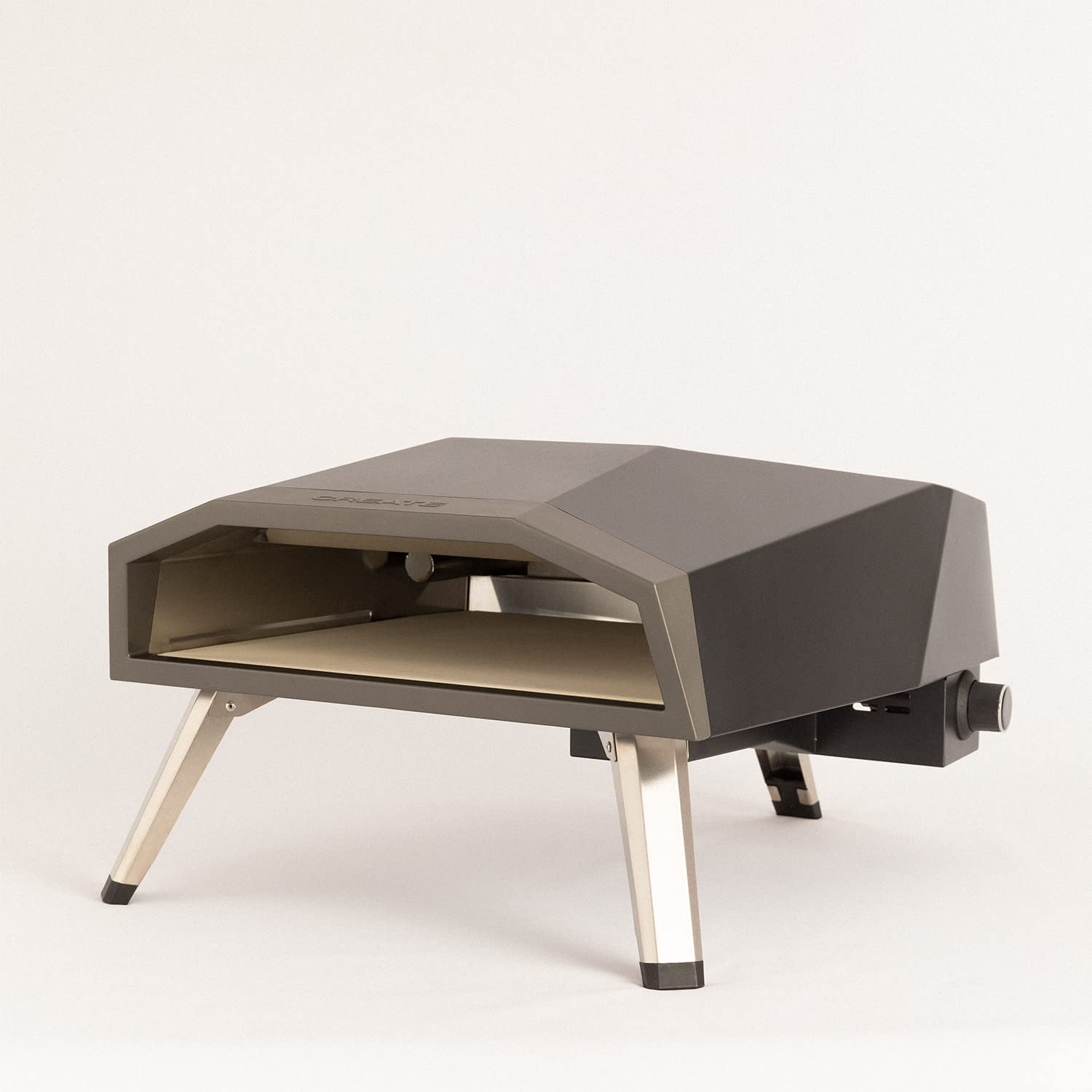 CREATE/PIZZA MAKER PRO 16"/ Tragbarer Gas-Pizzaofen/Edelstahl und Stein, klappbare Füße, Abflammsystem, schnelles Backen, max. Temperatur 500 °C, 40cm Pizzen