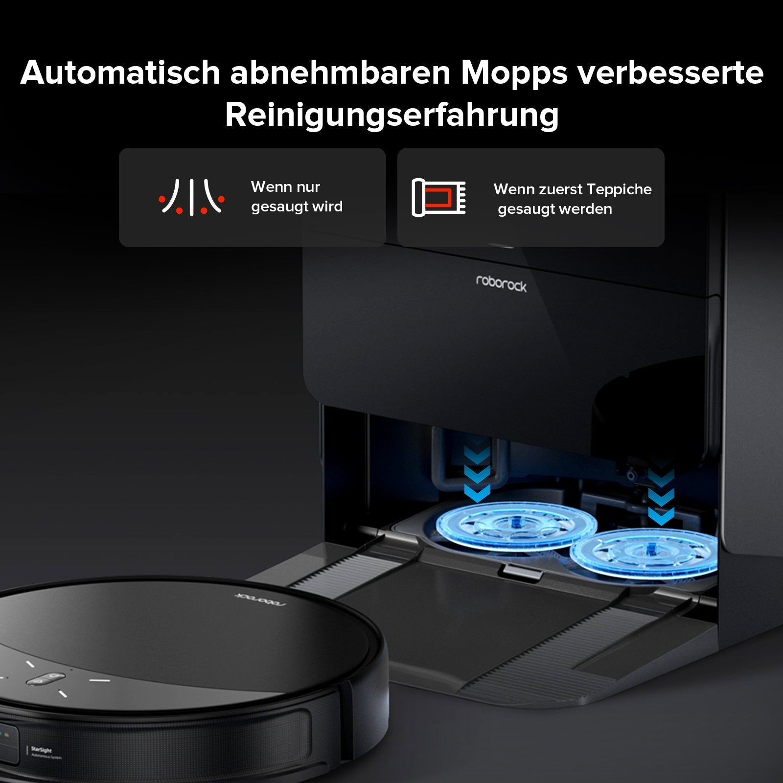 Roborock Saros 10R Saugroboter