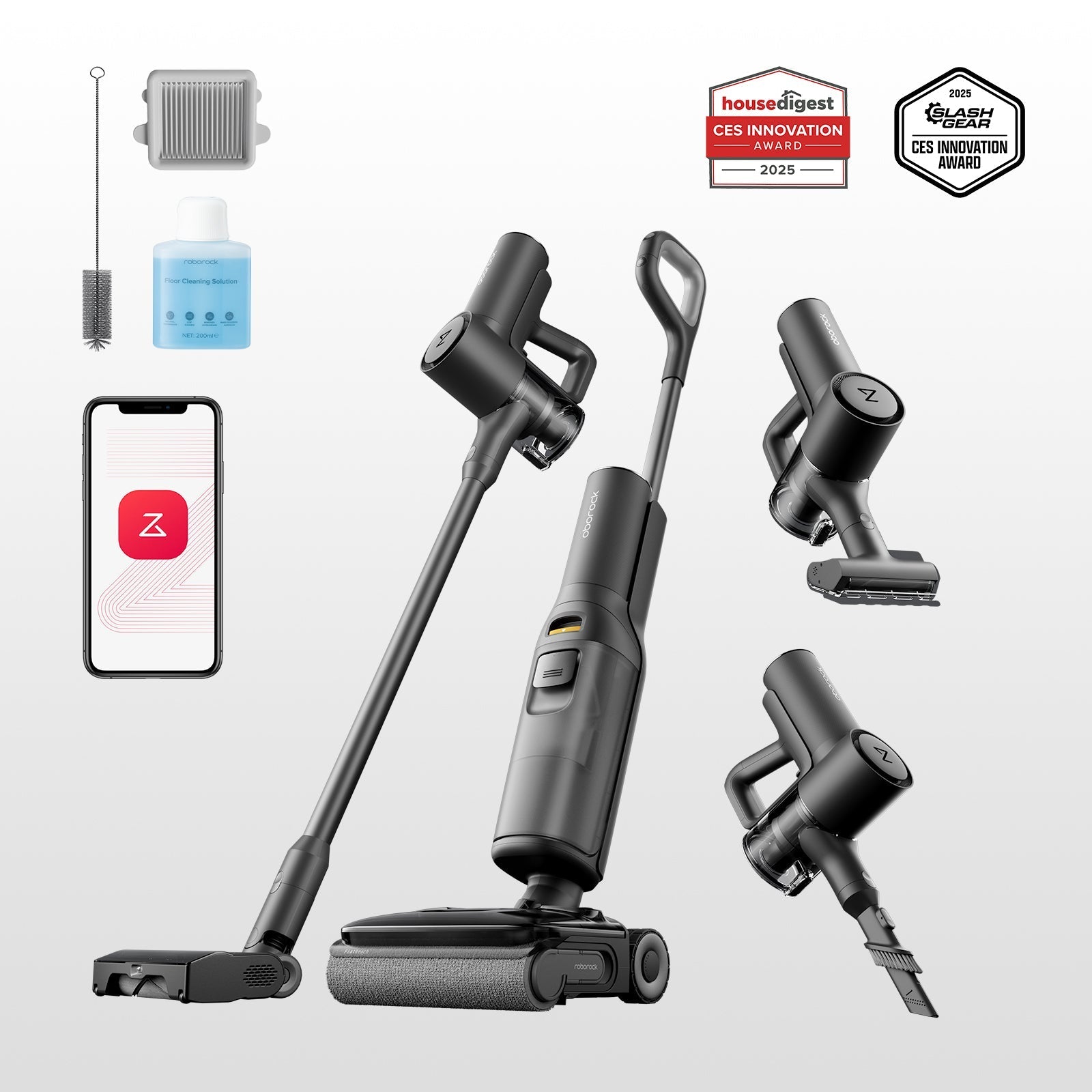 Roborock F25 ACE Combo & F25 Combo 5-in-1 Nass- und Trockensauger