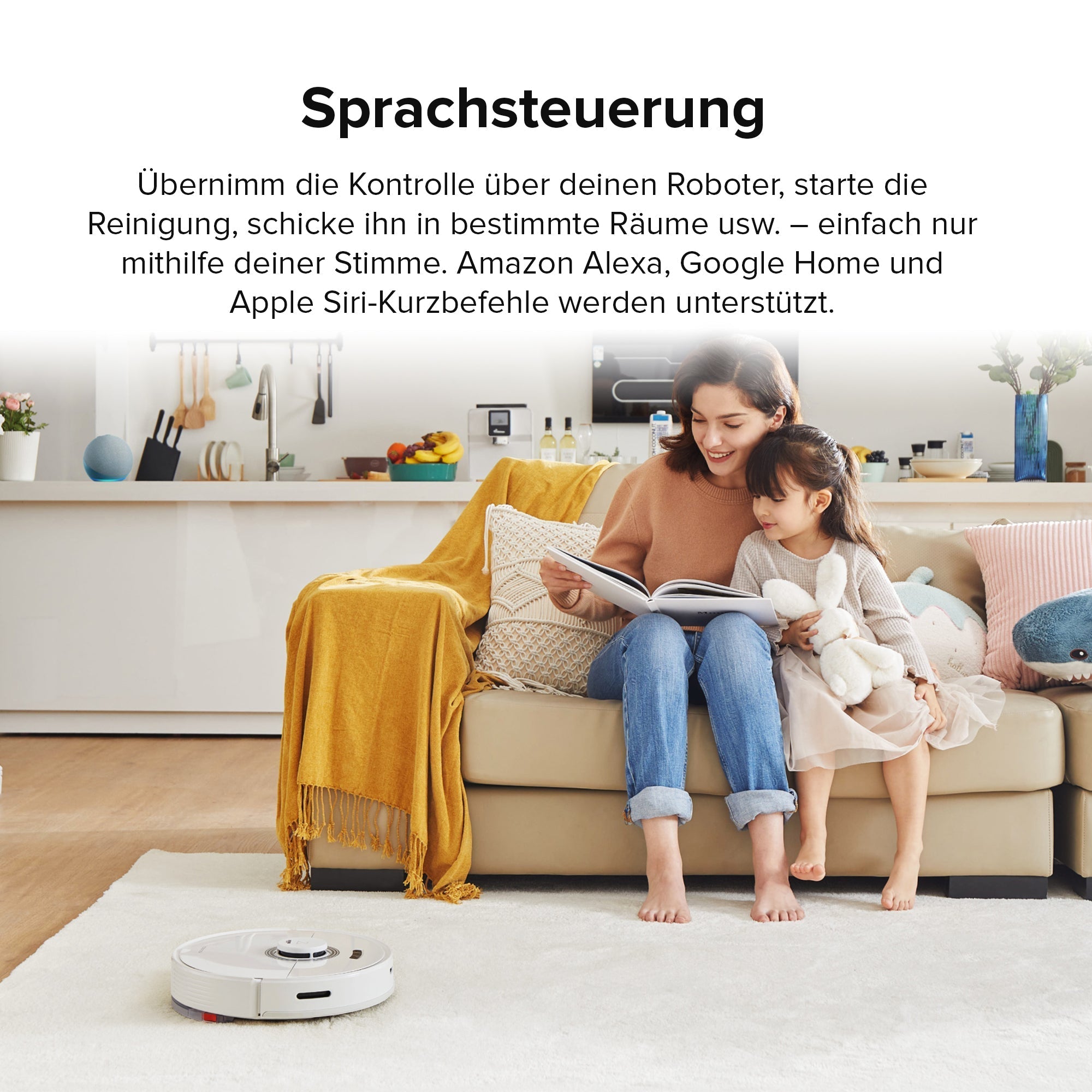 Roborock Q7 Max+ Saug- und Wischroboter mit Auto-Entleerungsstation