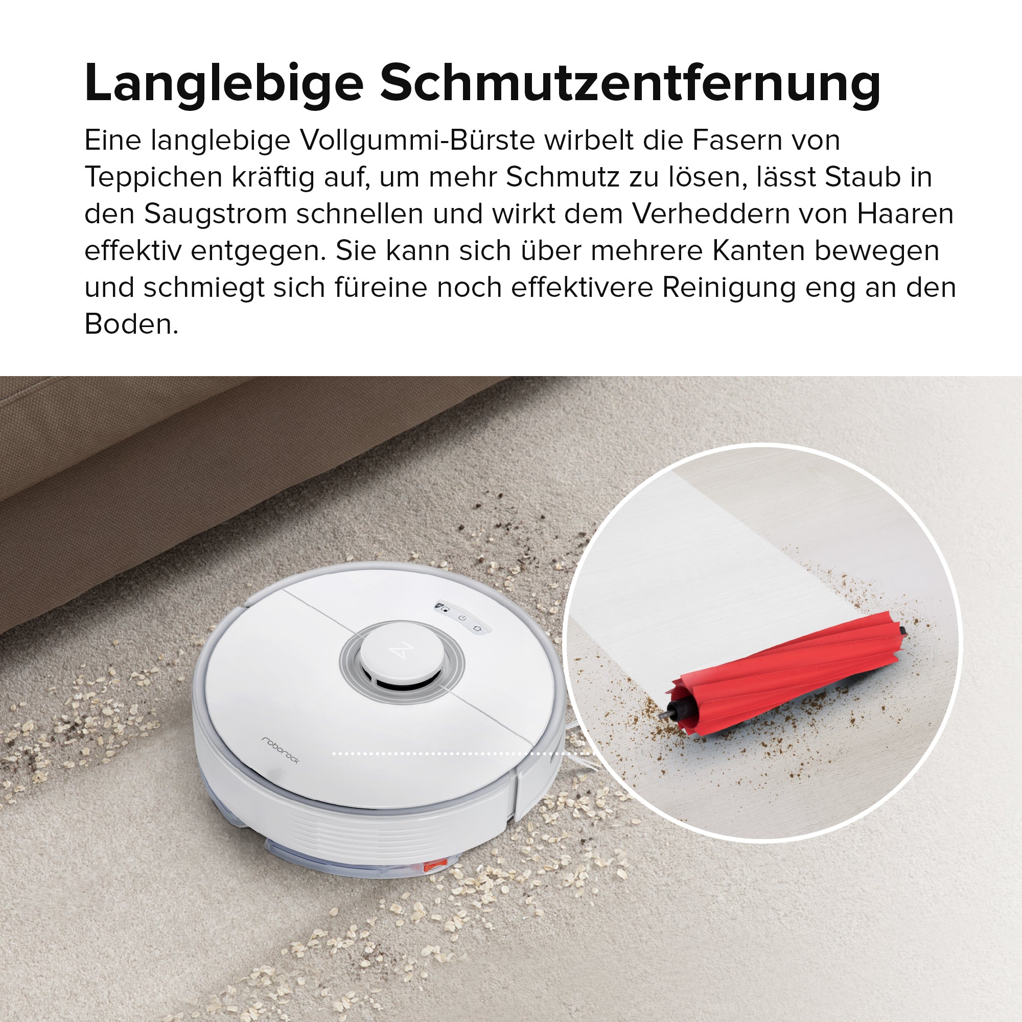 Roborock Q7 Max+ Saug- und Wischroboter mit Auto-Entleerungsstation