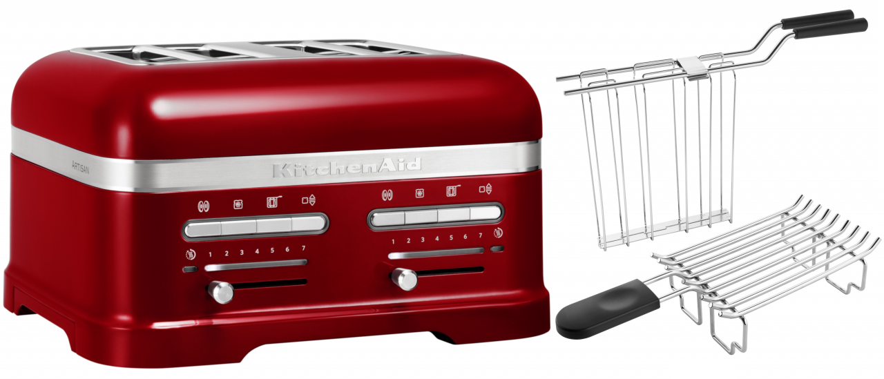 KitchenAid Paket 1, 4-Scheiben Toaster Artisan 5KMT4205