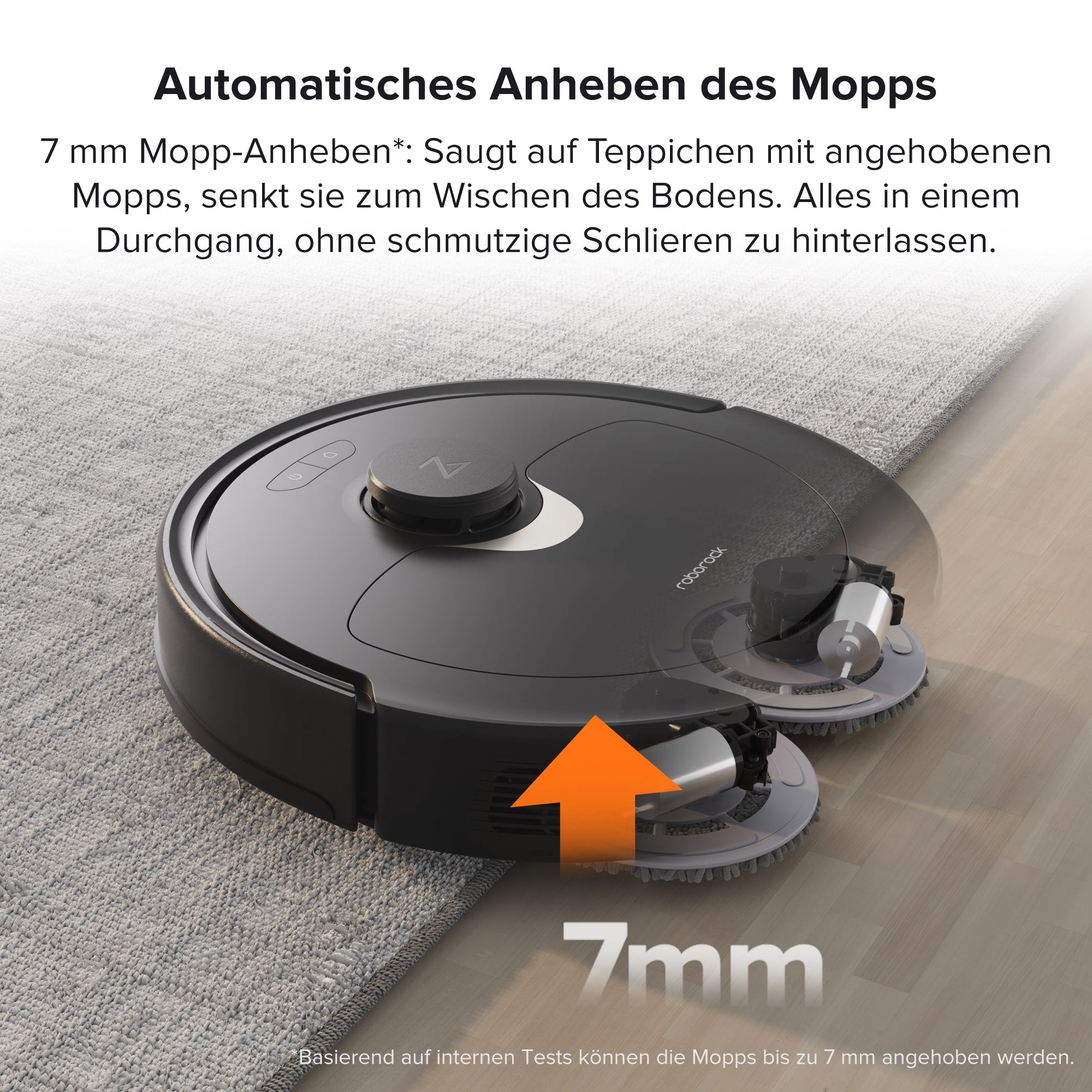 Roborock Qrevo Saugroboter mit Multifunktions-Dockingstation