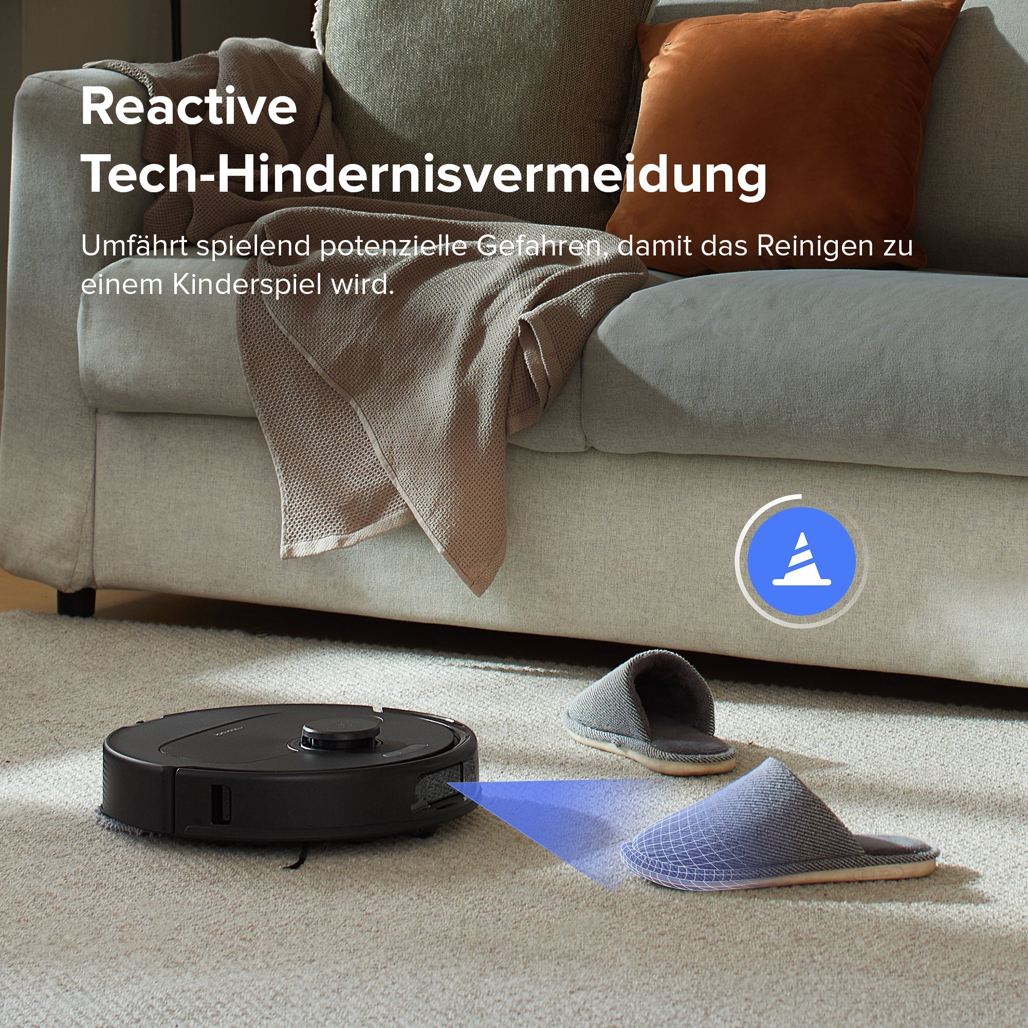 Roborock Qrevo S Saugroboter mit Multifunktions-Dockingstation