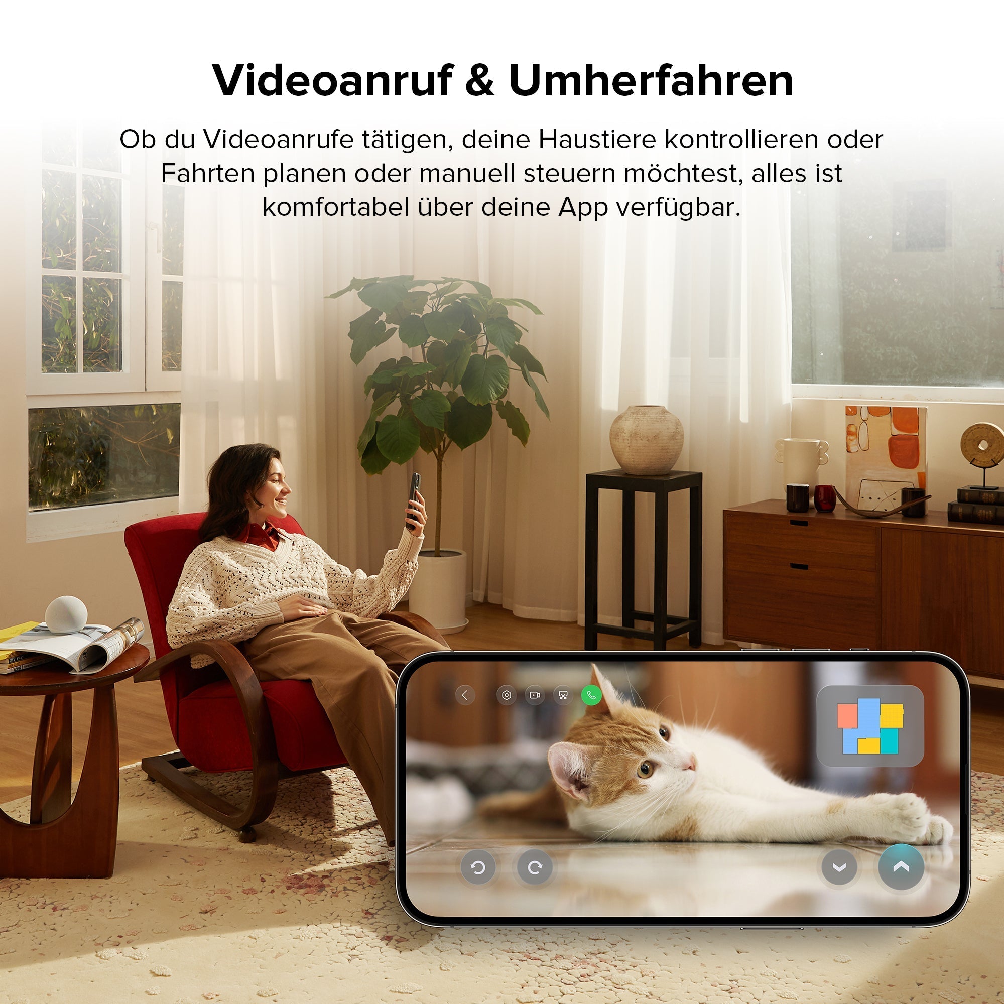 Roborock S8 MaxV Ultra Saugroboter mit 8-in-1 RockDock® Ultra