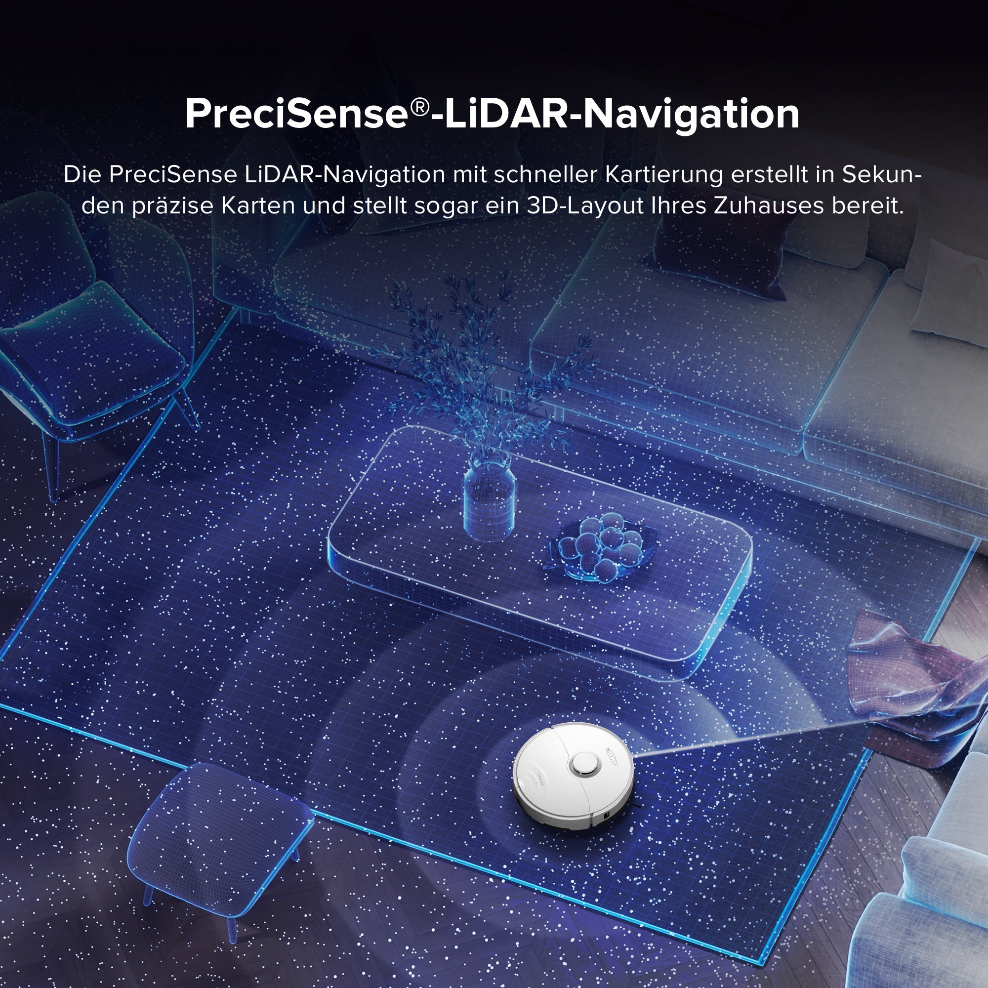 Roborock S8 Pro Ultra Saugroboter mit RockDock® Ultra