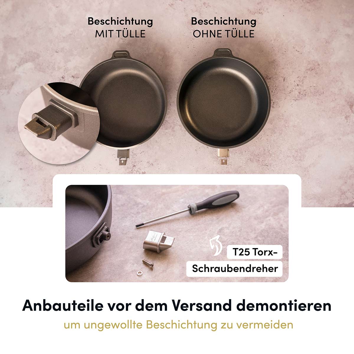 Wiederbeschichtung nur für Hoffmann Produkte