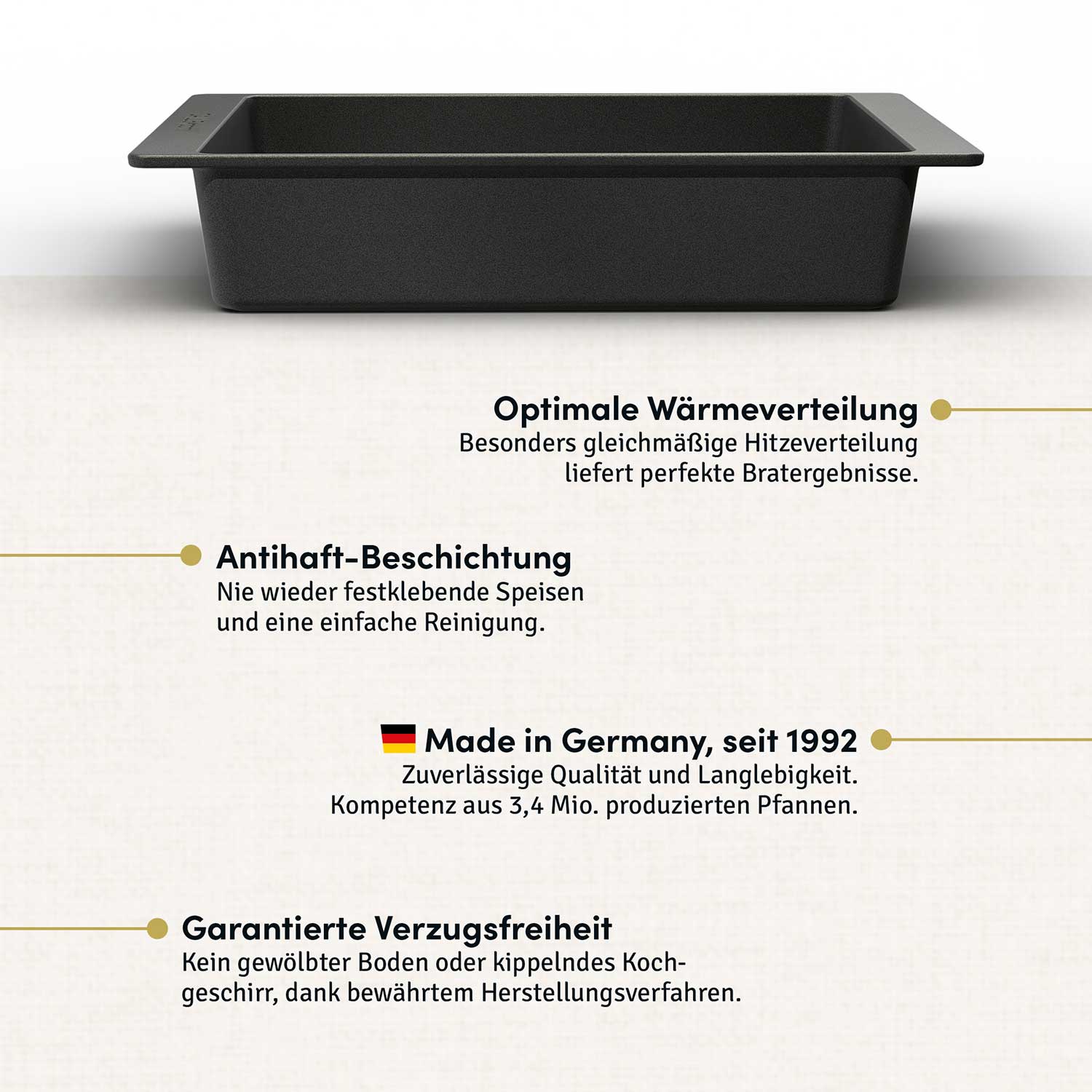 Bräter, Auflaufform „CALLEkocht“ I 41x26 cm