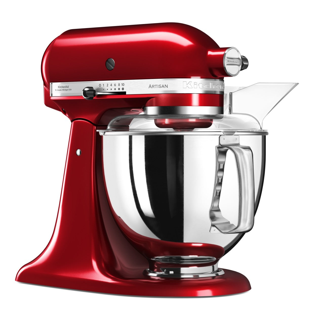 KitchenAid 4,8 L 5KSM175 Artisan Küchenmaschine Cookielover mit Fleischwolf+Spritzgebäckvorsatz