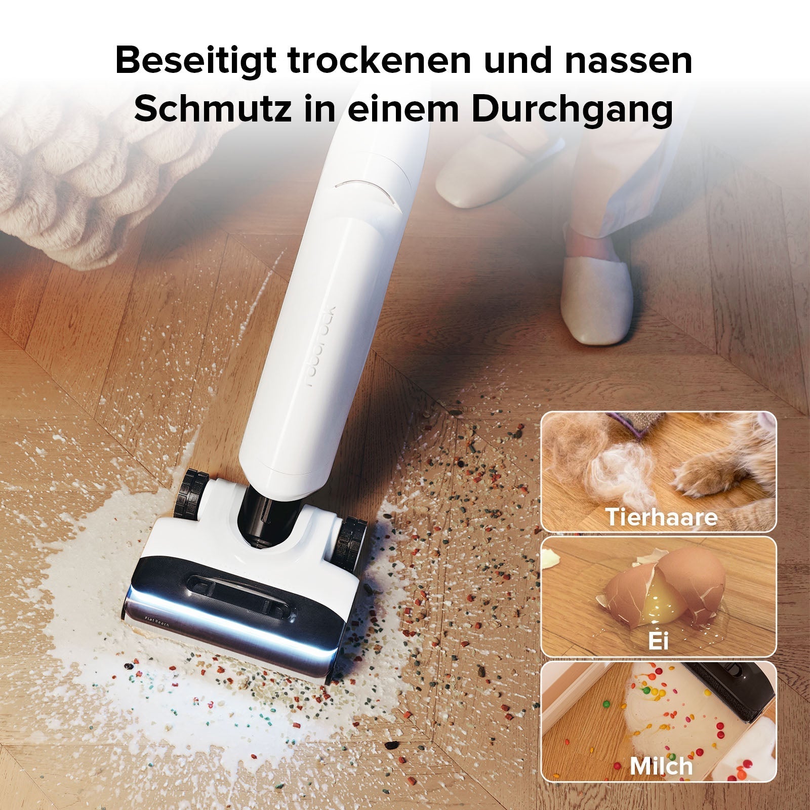 Roborock Flexi Nass- und Trockenstaubsauger