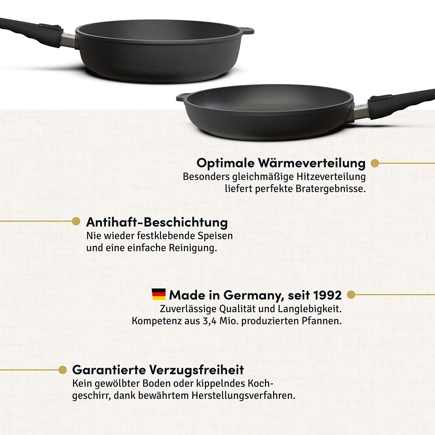Starter Pfannen Vorteilsset 4-teilig